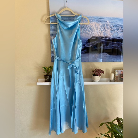 Maloney Dress in Pacific by Amanda Uprichard - Picture 4 of 6
